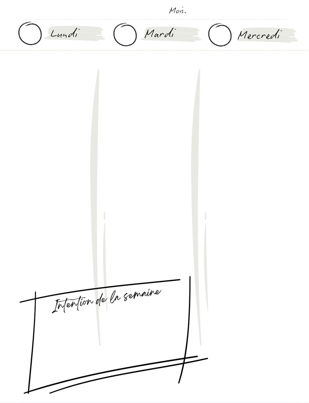 Renouvelle le cycle ton planificateur